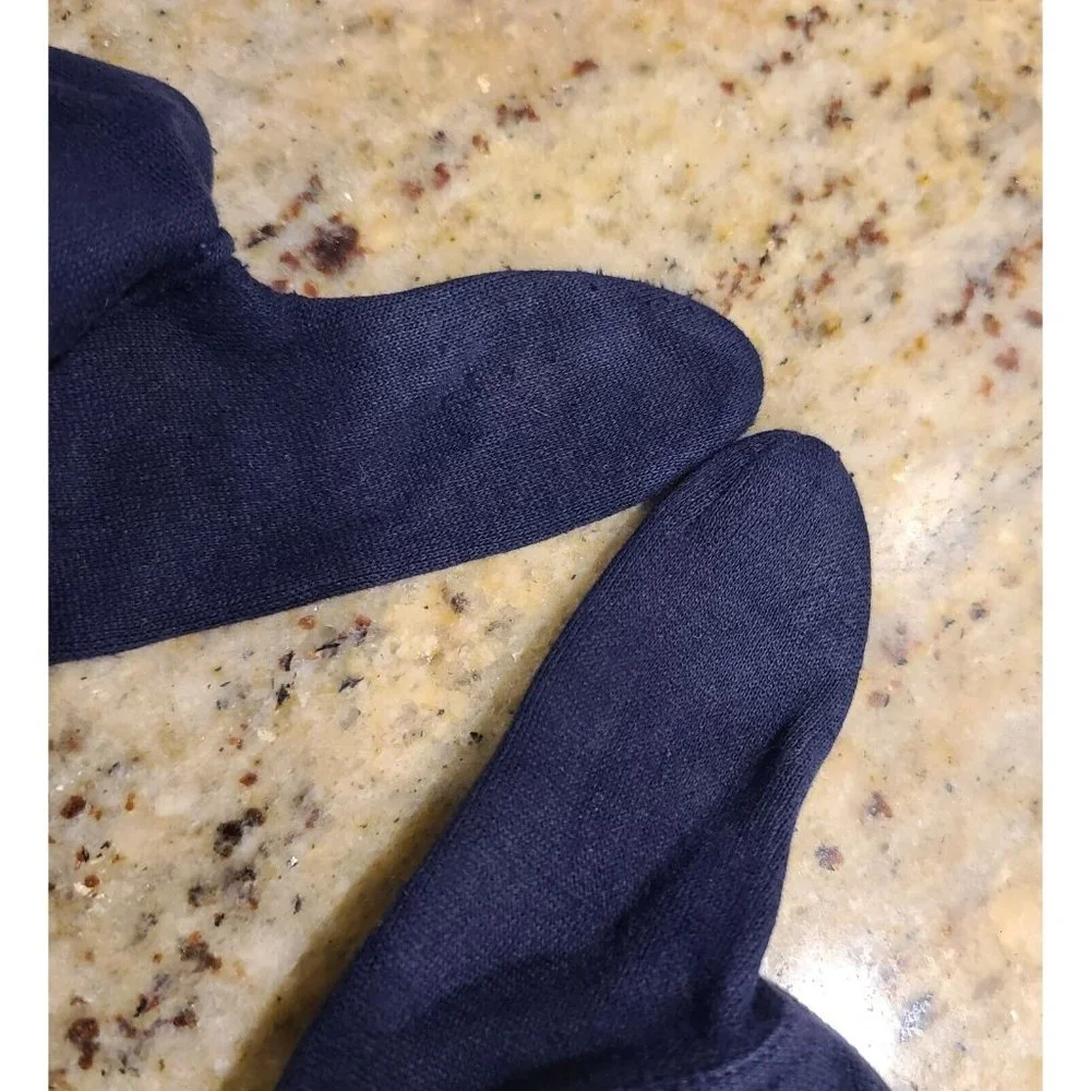 Vintage Size M Blue Cotton Stretch Formal 10